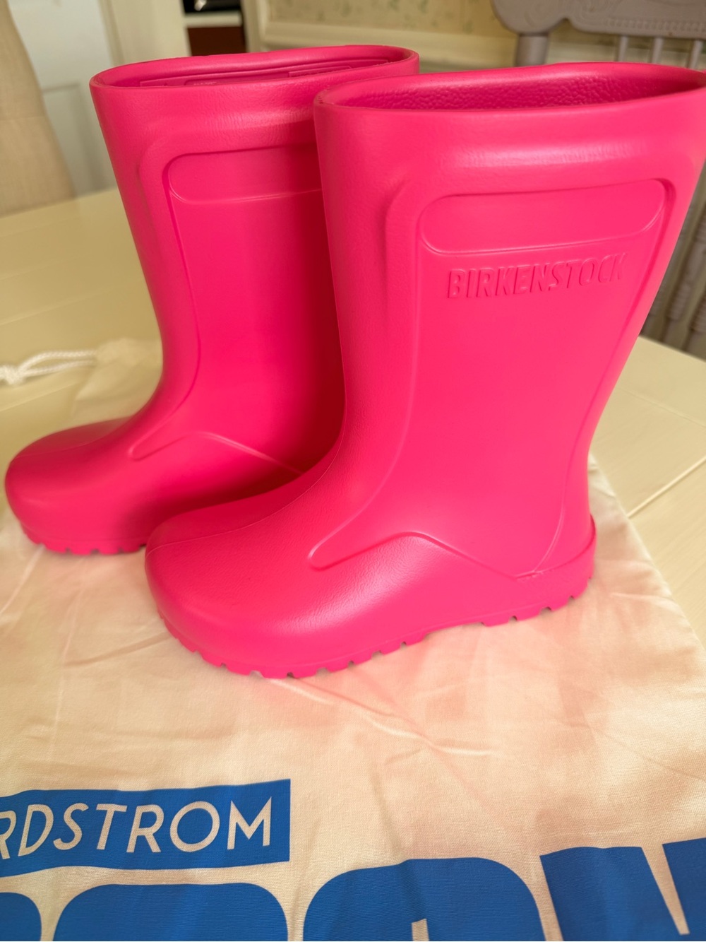 Birkenstock Kids Hot Pink Waterproof Rain Boots